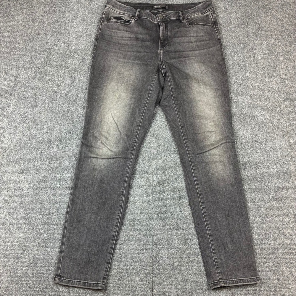 Simply Vera Vera Wang Skinny Jeans Faded Black‎ Size 10 Denim Pants